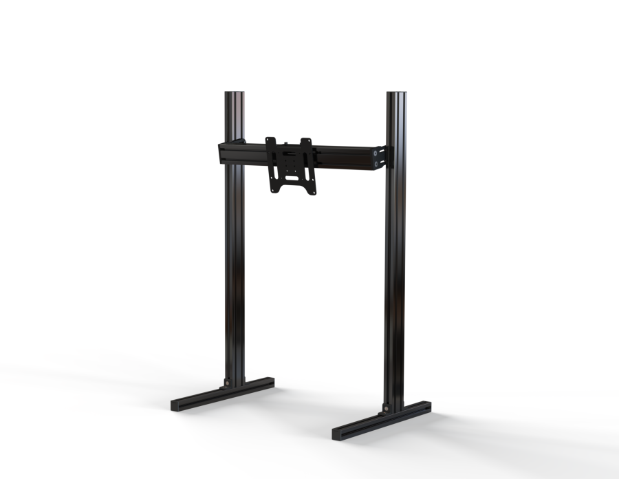 Monitor Ständer Single abgewinkelt