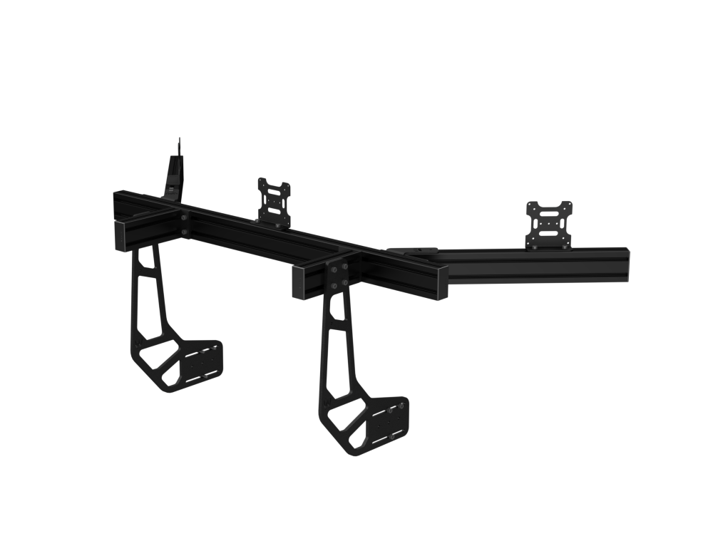 10 mm Integrated Triple Monitor Stand PRO