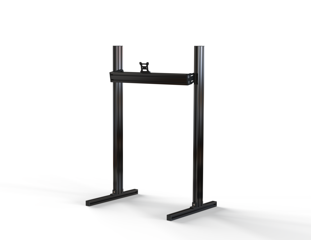 Monitor Ständer Single abgewinkelt