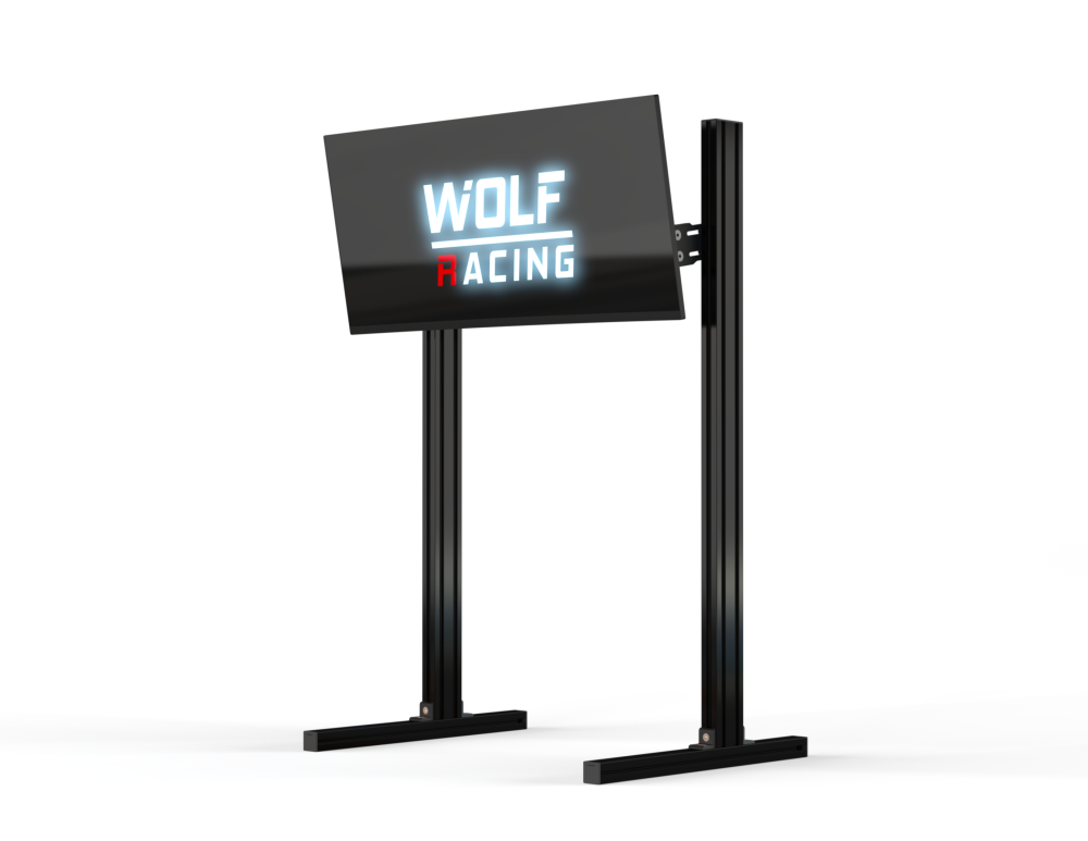 Monitor Ständer Single abgewinkelt