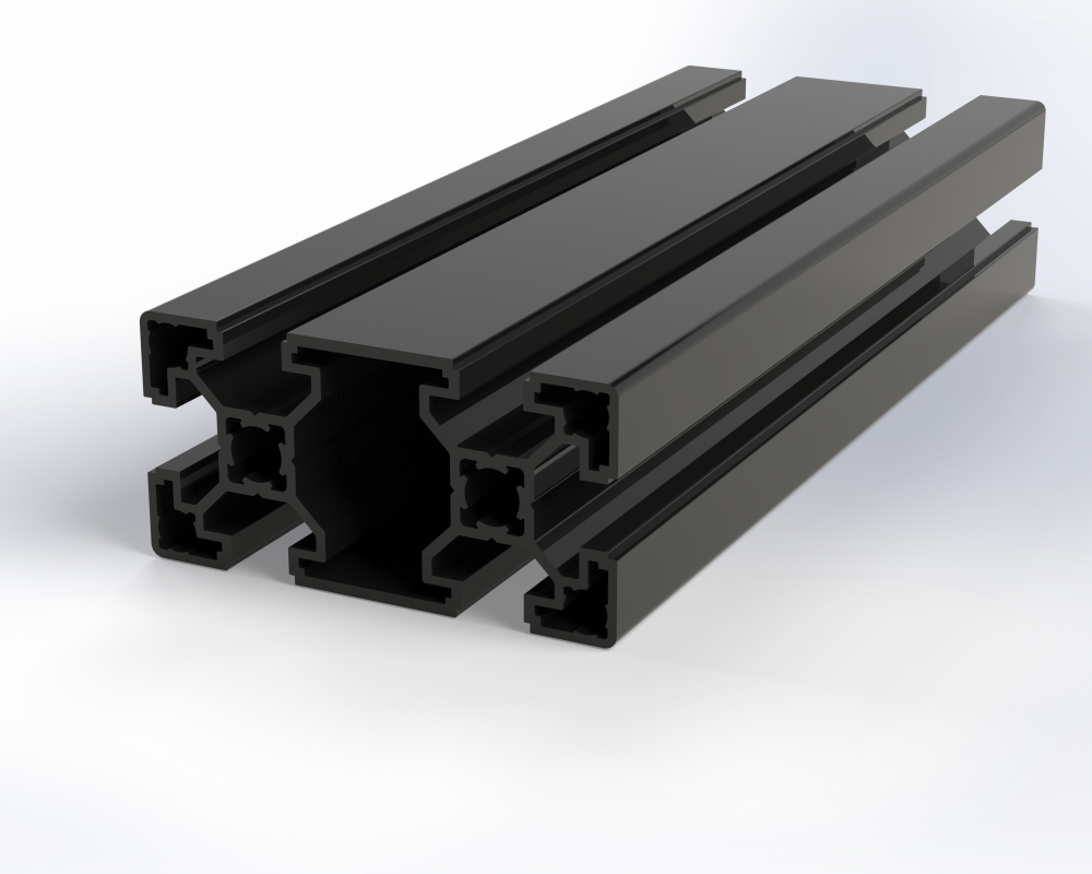 Aluminiumprofil 40×80 Nut 10